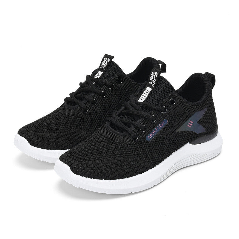 Damen Sneaker Sport Atmungsaktiv Flexibel Mesh