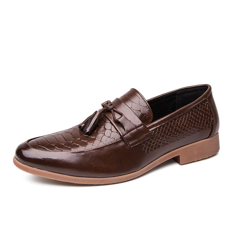 Damen Mokassins Elegante Schlaufen Detail Modern