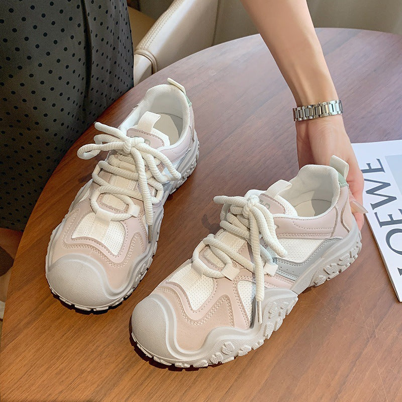 Damen Sneaker Sportlich Rutschfest Atmungsaktiv