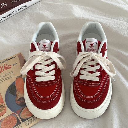 Damen Sneaker Bequem Strukturiert Trendy Sportschuhe