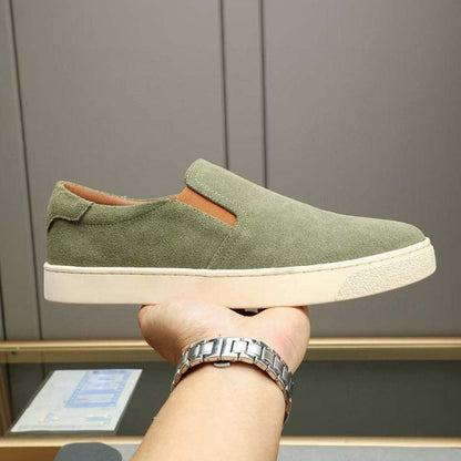 Weiche Damen Mokassinschuhe Wildleder Sneaker