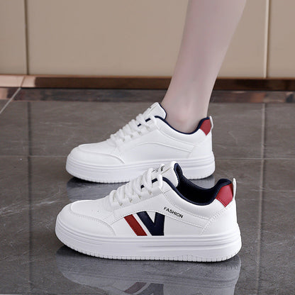 Damen Sneaker Sportlich Dicksohle Modisch