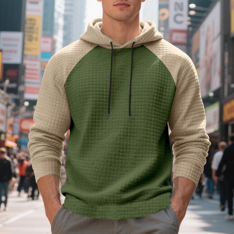 Herren Sweatshirt Raglan mit Taschen Modern Sportlich