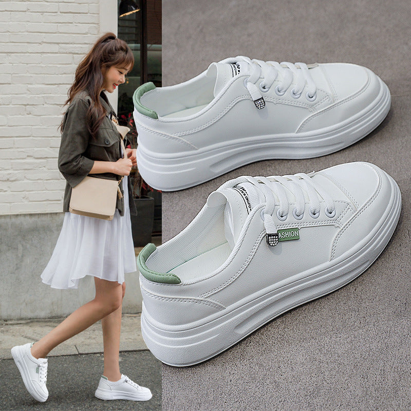 Damen Sneaker Sportlich Atmungsaktiv Mesh Weiße Sohle - BerlinGlamour