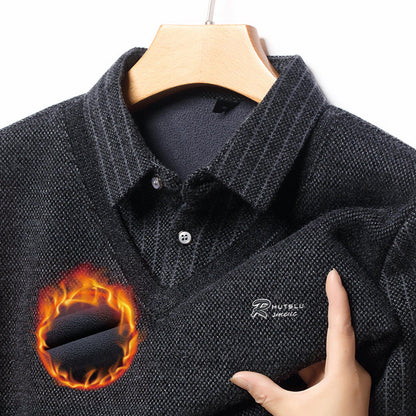 Herren Pullover Eleganter V-Ausschnitt Klassisch Berlin Style - BerlinGlamour
