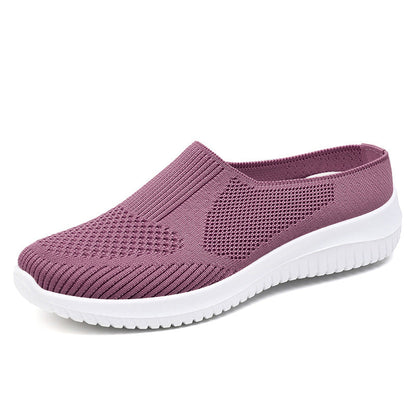 Damen Sport-Slipper Bequem Atmungsaktiv