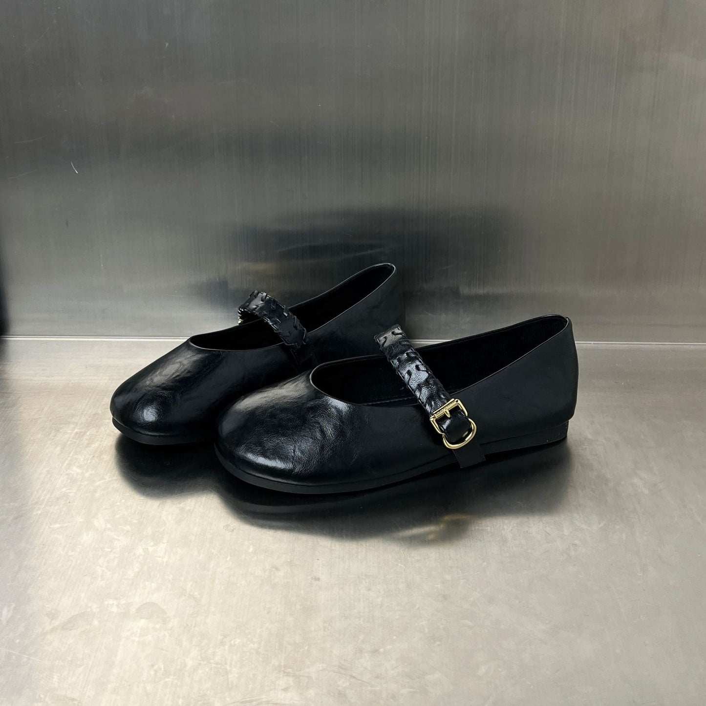 Damen Ballerinas Elegante Riemen Schuhe Modisch - BerlinGlamour