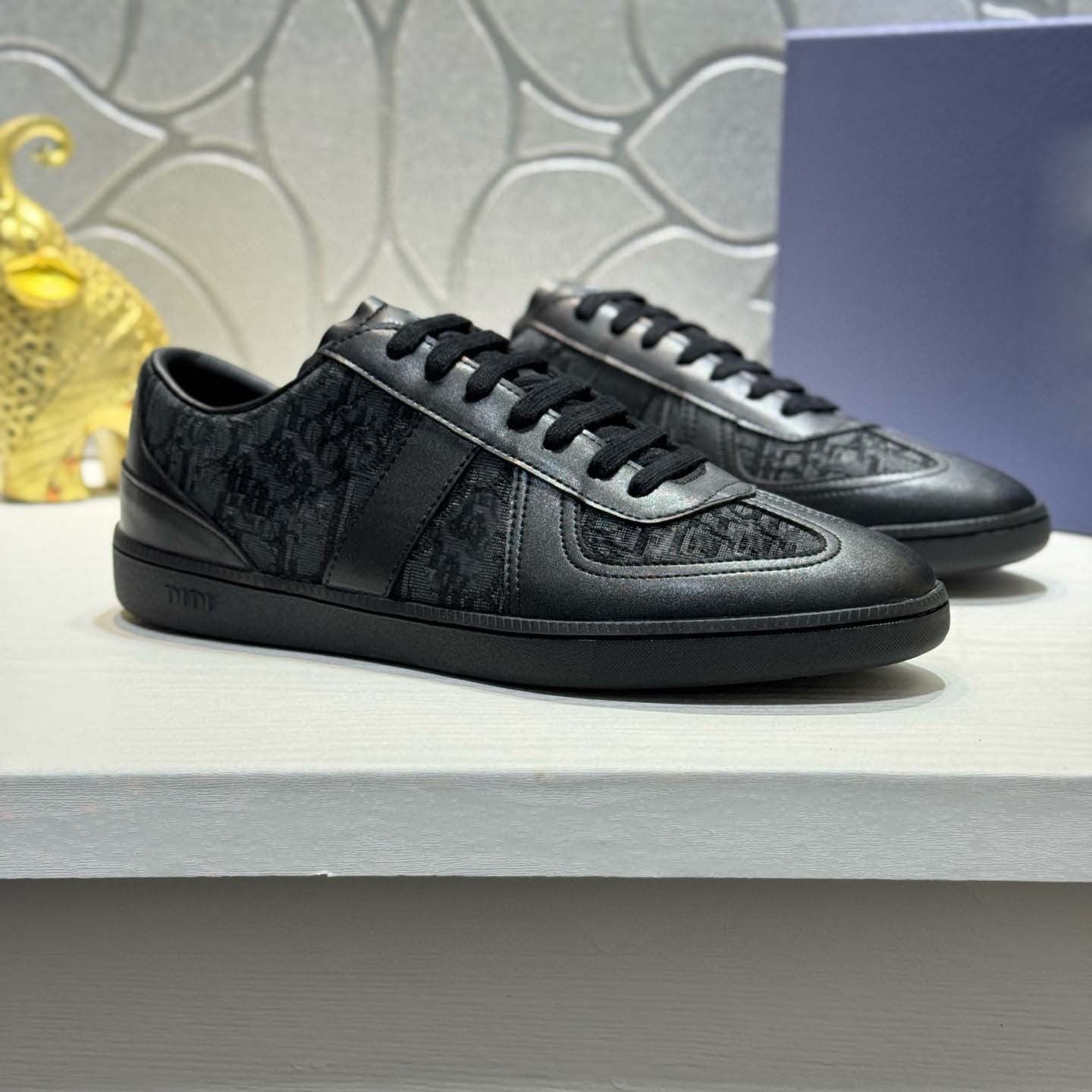 Damen Sneaker Leder Elegantes Design Rutschfest