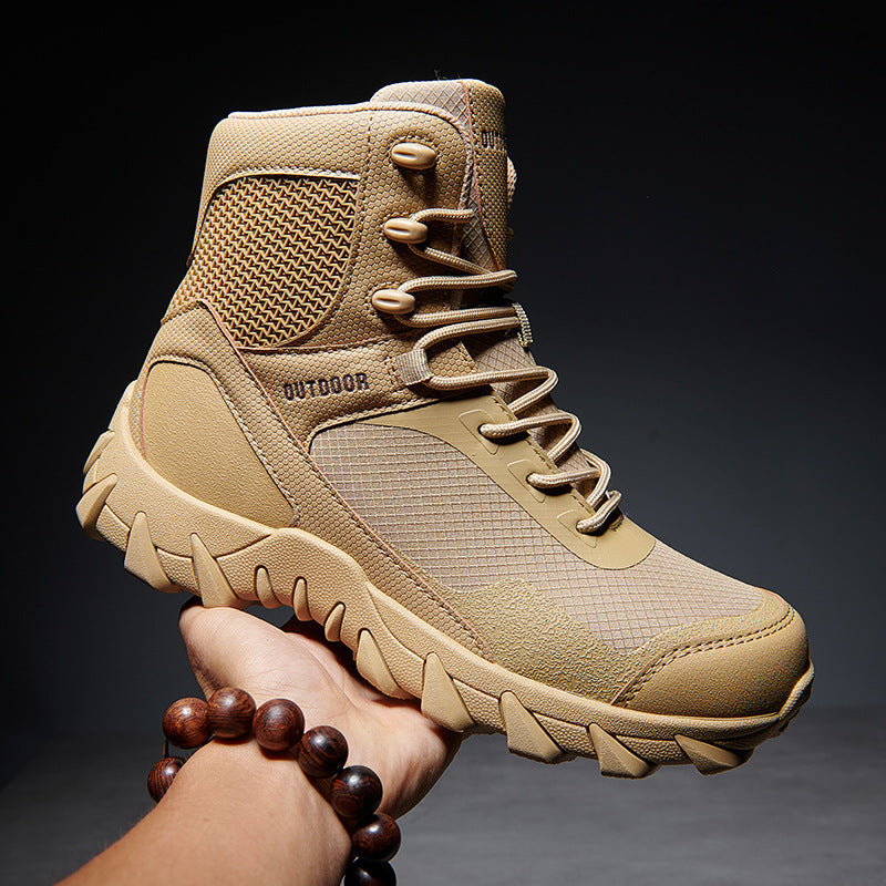 Herren Outdoor-Schuhe High-Top Strapazierfähig Rutschfest