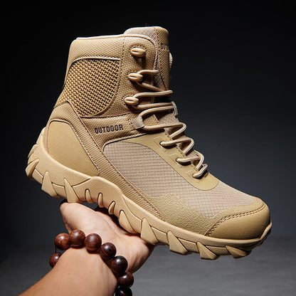 Herren Outdoor-Schuhe High-Top Strapazierfähig Rutschfest