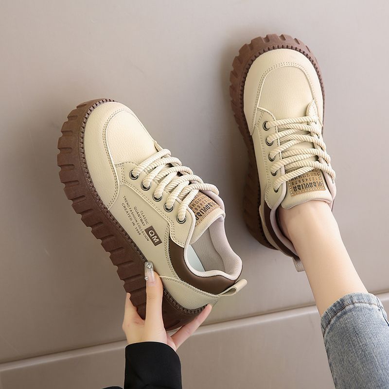 Damen Sneaker Plateau Schuhe Trendy Hoch moda