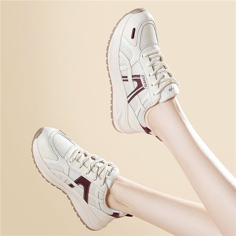 Damen Sneaker Sport atmungsaktiv Leicht Laufschuhe