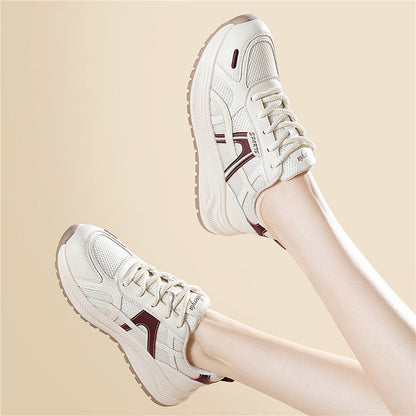 Damen Sneaker Sport atmungsaktiv Leicht Laufschuhe