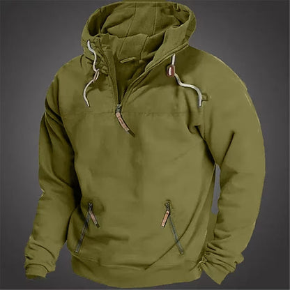 Herren Fleece-Pullover Sportlich Vielseitig Warm