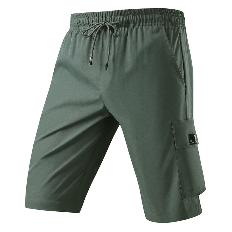 Herren Shorts Bequem Outdoor Freizeit Shorts mit Taschen