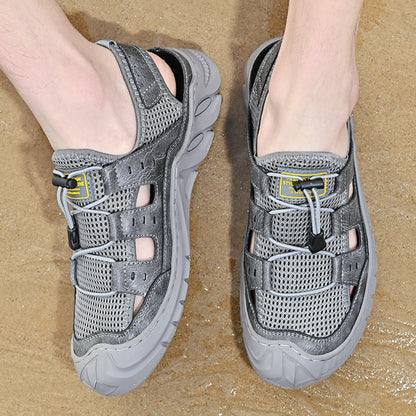 Damen Sandalen Atmungsaktiv Komfortabel Elastisch