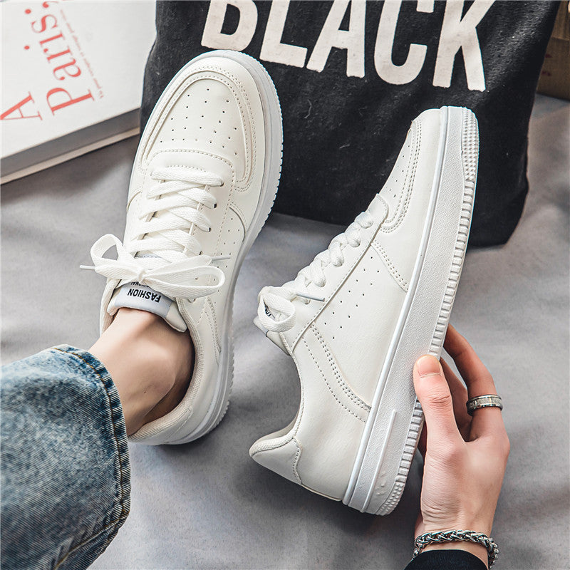 Damen Sneaker Klassisch Perforiert Weiße Sportschuhe
