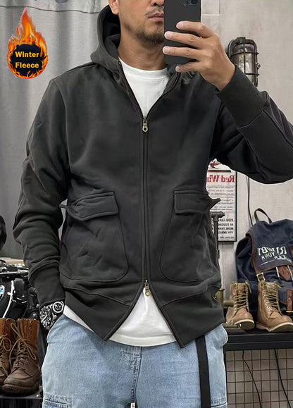 Herren Fleecejacke Warm Praktisch Modern Schnitt