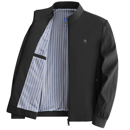 Herren Blouson Moderner Schnitt Elegant Casual