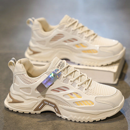 Damen Laufschuhe atmungsaktiv mit weicher Sohle Sport Sneaker