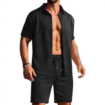 Moderne Kurzarmhose mit strukturiertem Design Berlin.