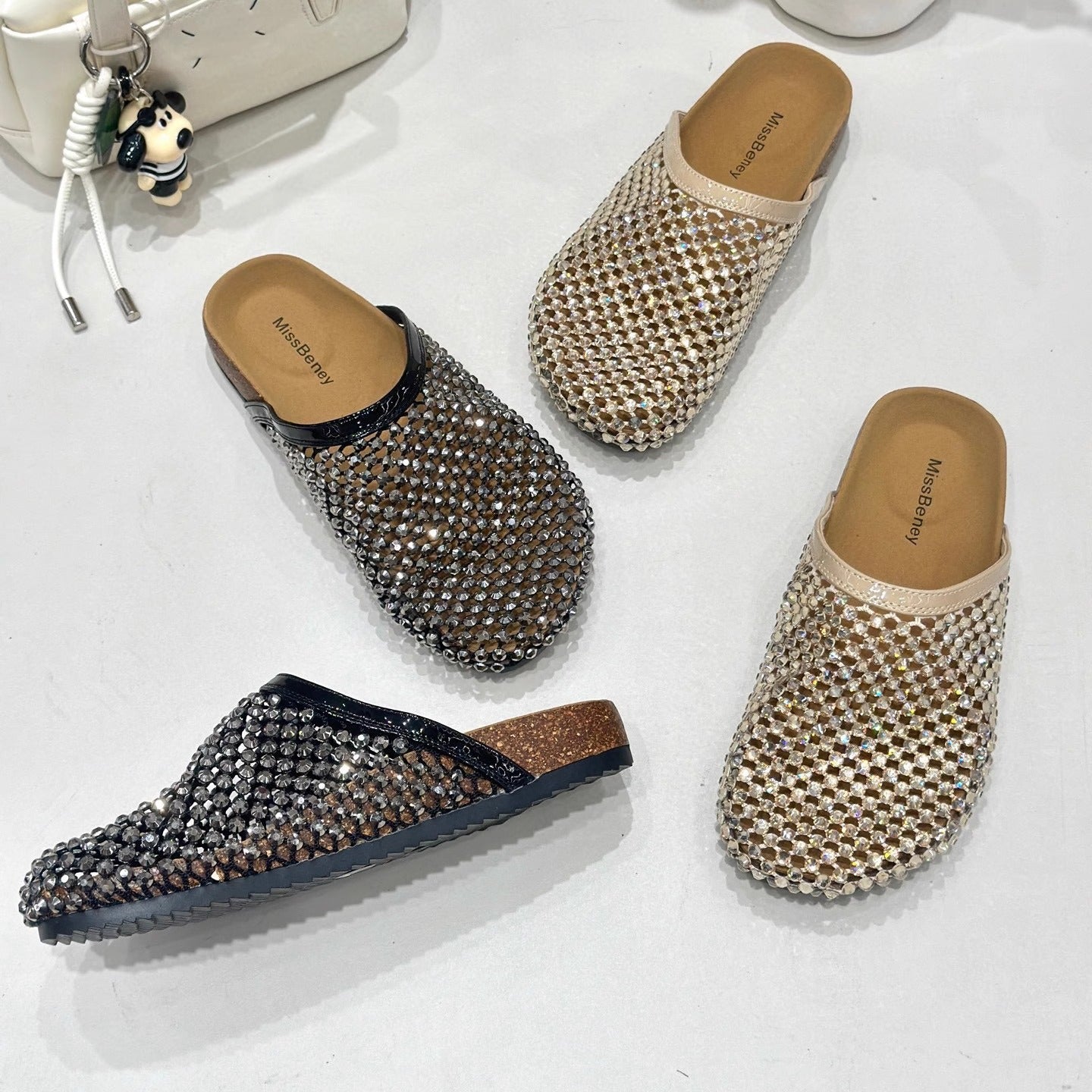 Damen Clogs Bequem Komfortabel mit weichem Fußbett - BerlinGlamour