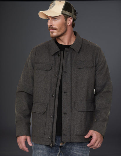 Herren Wolljacke Modern Trendig Winter