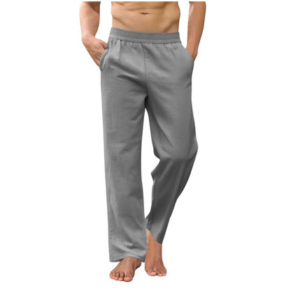 Herren Jogginghose Bequem Freizeit mit Seitentaschen