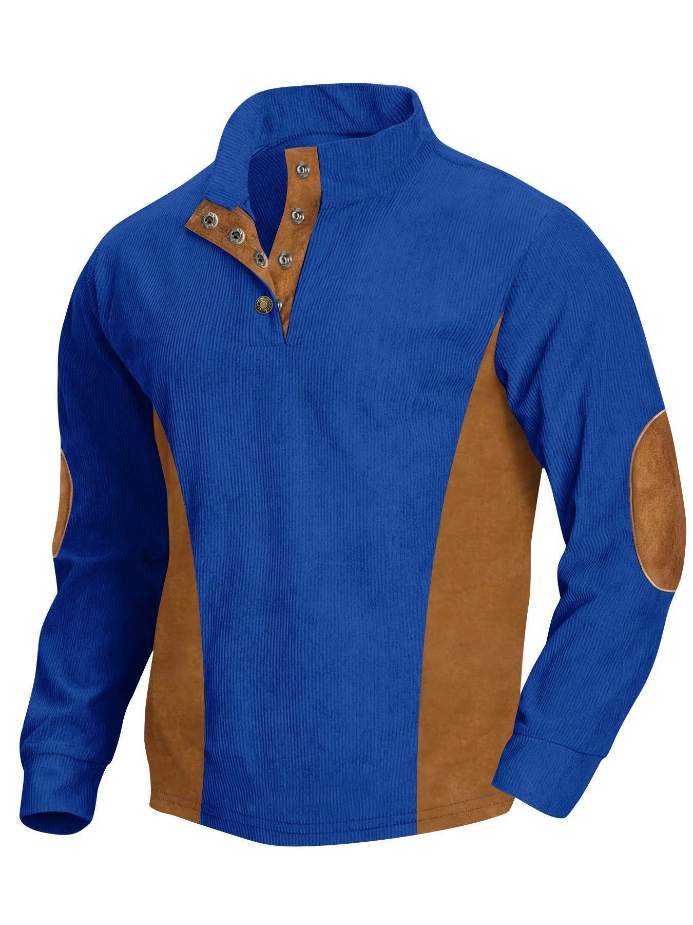 Herren Langarm-Shirt Modern Ripp-Design Elegantes Design