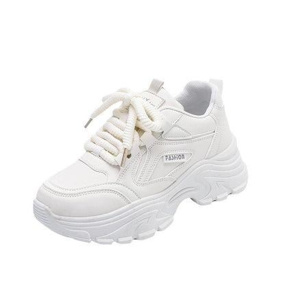 Damen Laufschuhe Sneaker atmungsaktiv dickes Profil