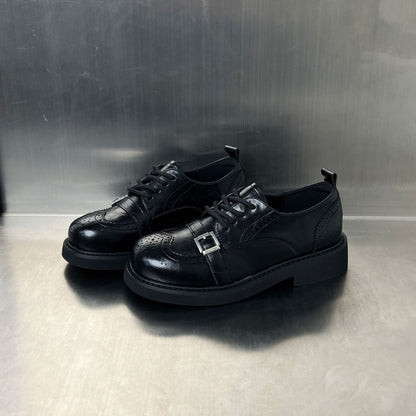 Damen Schnürschuhe Elegante Modisch Robust - BerlinGlamour