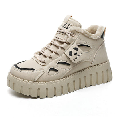 Damen Sneaker High-Top Bequem Sportlich Frauen Schuhe - BerlinGlamour