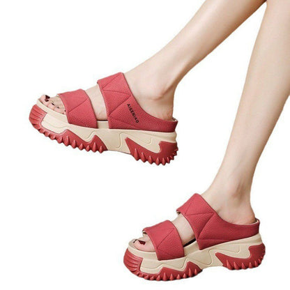 Damen Sandalen Komfort Modisch Gepolstert