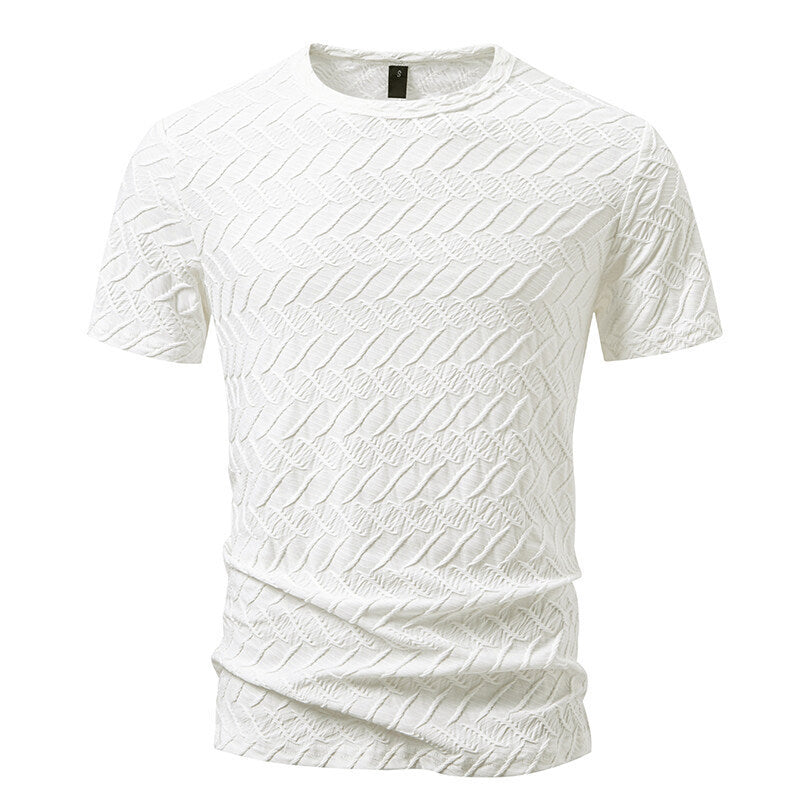 Modisches Herren T-Shirt mit Struktur Design