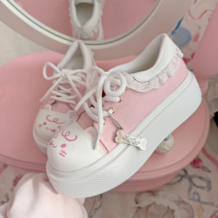 Damen Sneaker Bequem Tiermotive Freizeitschuhe