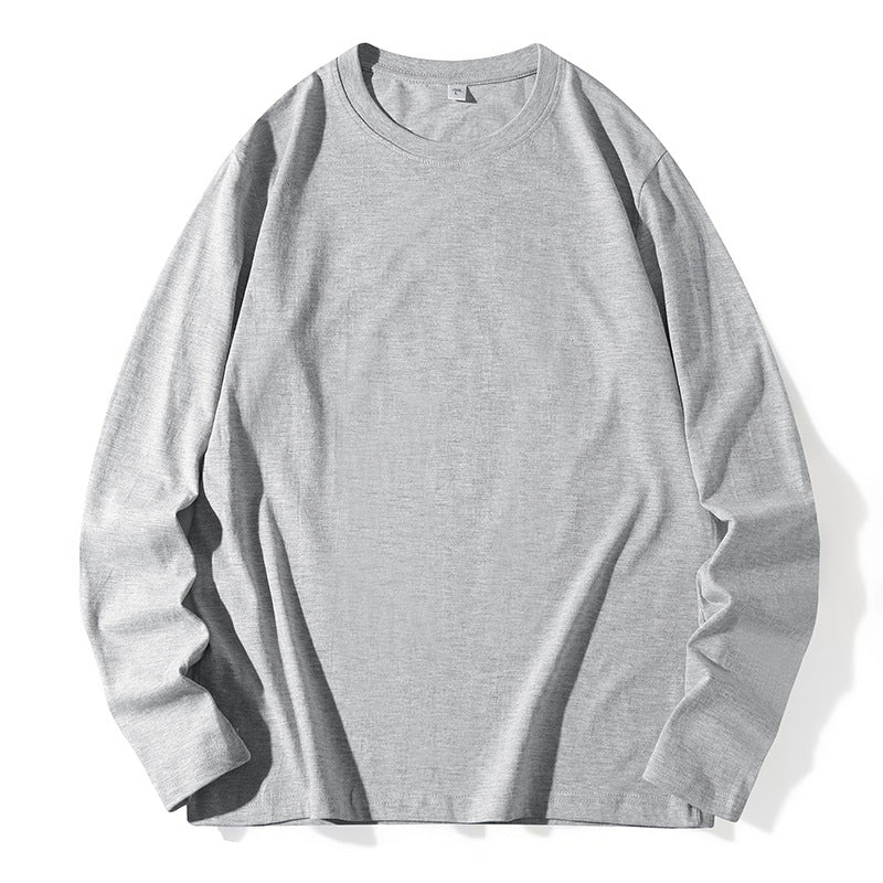 Herren T-Shirt Langarm Atmungsaktiv Rundhals