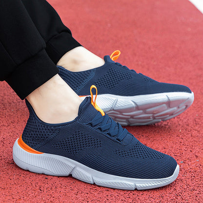 Sneakers Herren Sportlich Atmungsaktiv Mesh