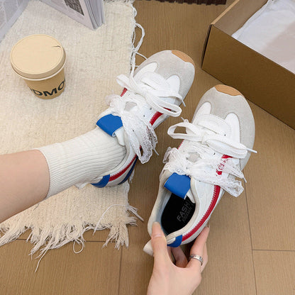 Damen Sneaker Trendig Atmungsaktiv Weich