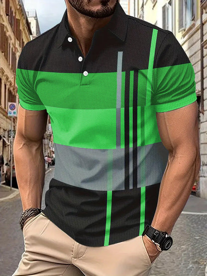 Herren Poloshirt Sportlich Piqué Qualität