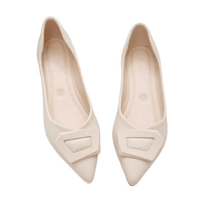 Damen Ballerinas Elegant Riemendesign Komfortabel