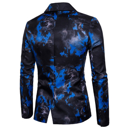 Herren Blazer Modern mit Farbverlauf Trendy