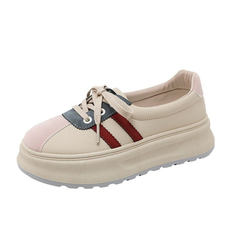 Damen Sneaker Plattform Metallic Design Modisch Trendy - BerlinGlamour