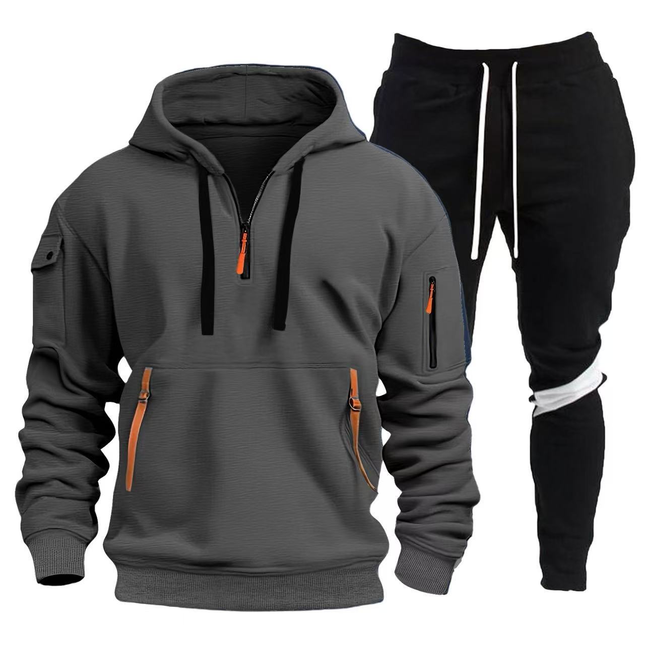 Herren Sportbekleidung Hoodie Jogginghose Komplettsatz