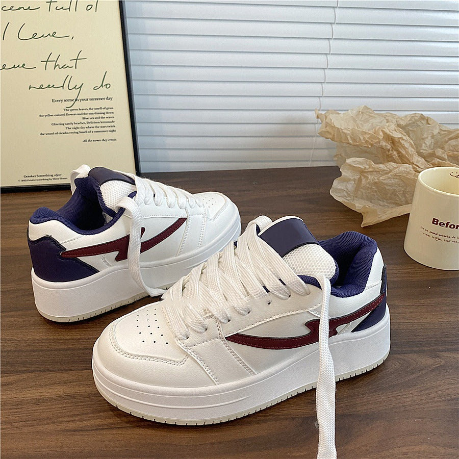 Damen Plateau Sneaker Modisch Hoch Einzigartig - BerlinGlamour
