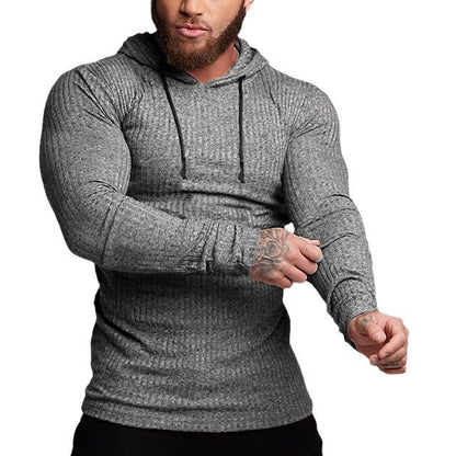 Herren Kapuzenpullover Strukturiert Stylisch Modern