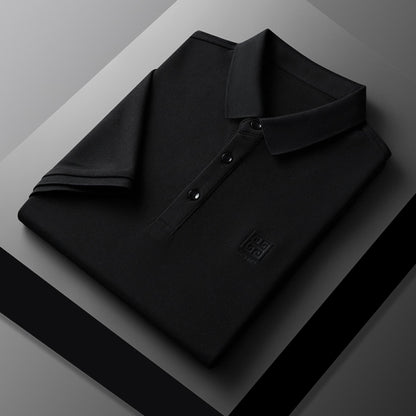 Herren Poloshirt Klassisch Elegantes Piqué-Shirt