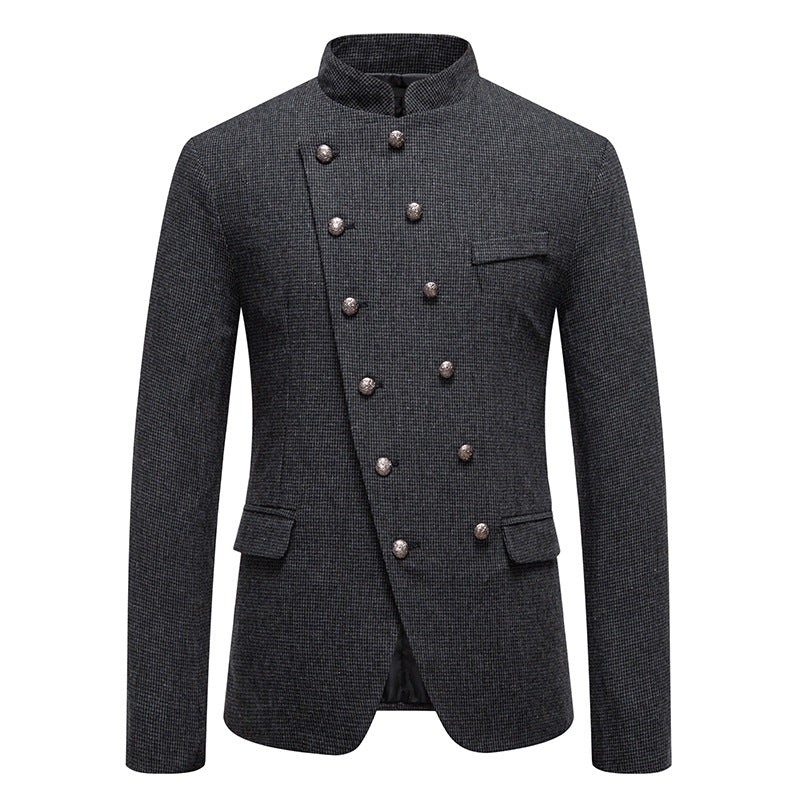 Herren Blazer Karomuster Modern Slim Fit