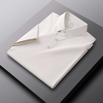 Herren Poloshirt Atmungsaktiv Strukturiert Modern