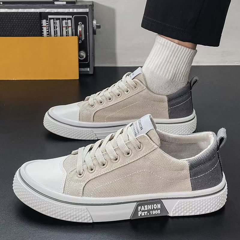 Damen Sneaker Modisch Kontrast Einsätze Sportlich Trendy - BerlinGlamour