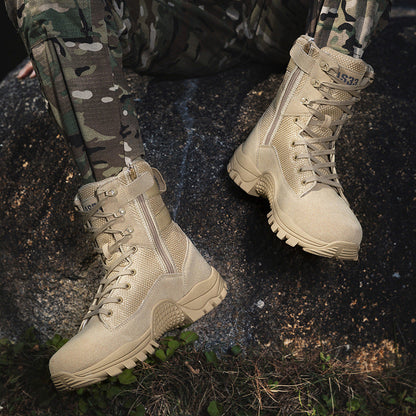 Herren Stiefel Tactical Robust Knöchelschutz Outdoor